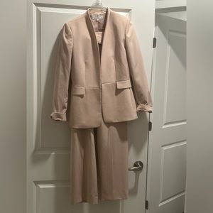 Classic pink suit